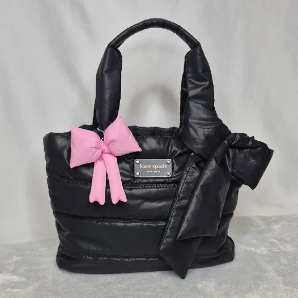 Kate Spade Nylon Bow Puffer Tote - Picture 3 of 17